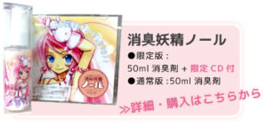 消臭妖精ノール限定版50ml消臭剤+限定CD付